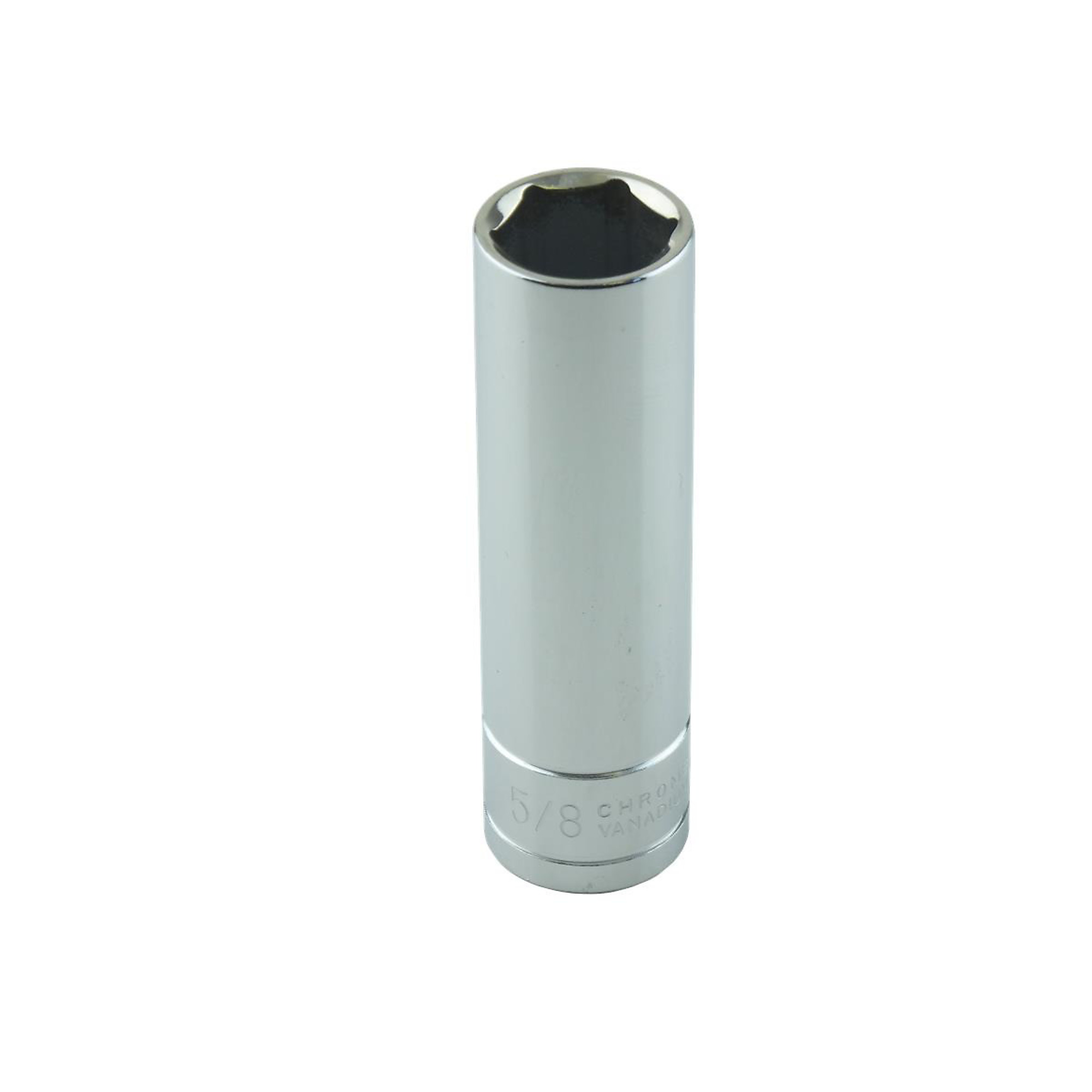 K Tool International 6-Point Deep Socket — 5/8in., 1/2in. Drive, Chrome Vanadium Steel, Model# KTI23220